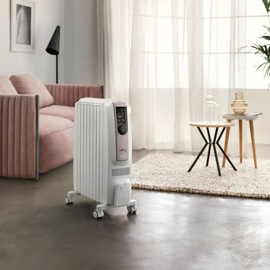 Dragon 4 Pro Oil Filled Radiator - 2.5KW - Digital Timer Interface