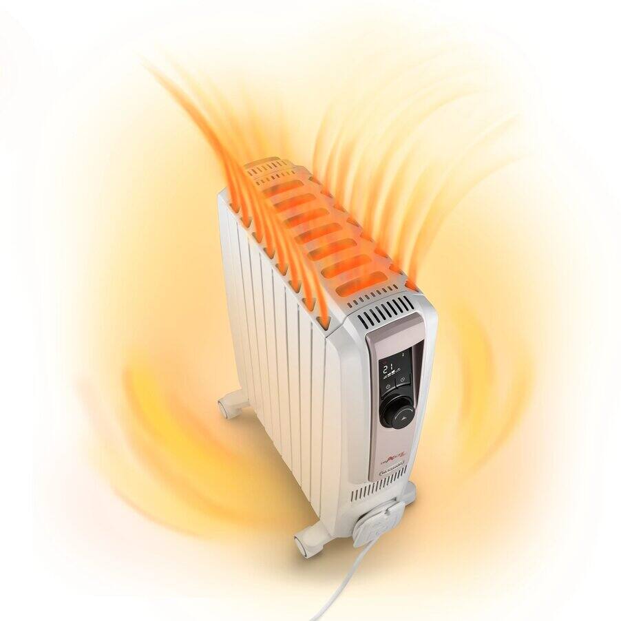Dragon 4 Pro Oil Filled Radiator - 2.5KW - Digital Timer Interface