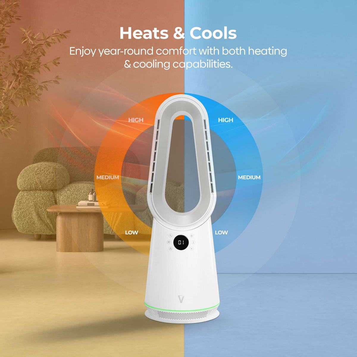 Vortex Air™ AuraWave Hot + Cool