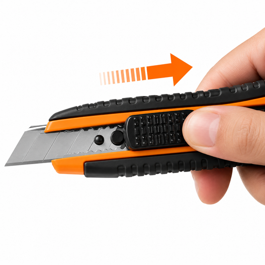 Urquhart James 18mm Utility Knife – SK5 Steel Blade with Safety Lock