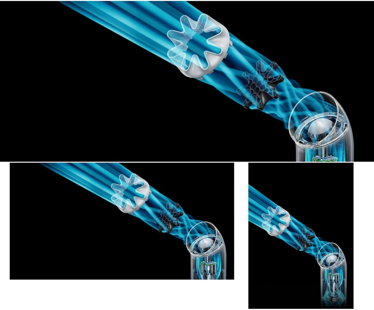 Unique HushJet™ air projection. Powerful. Quiet. Fast evaporative cooling.