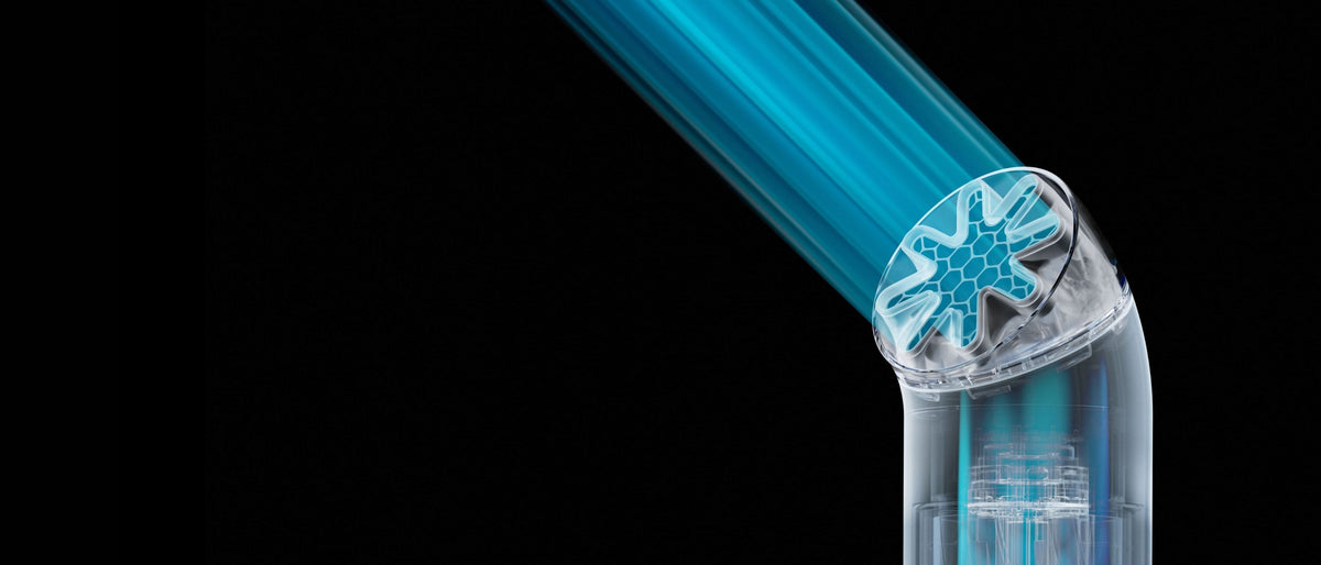 Unique HushJet™ air projection. Powerful. Quiet. Fast evaporative cooling.
